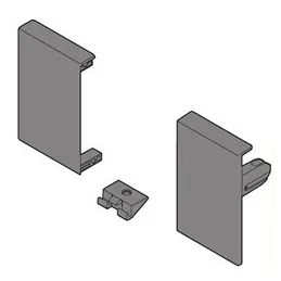 Supporto frontale per cassetto interno “M” / Grigio
