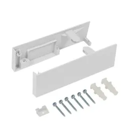 Supporto frontale per cassetto interno “D” / Bianco