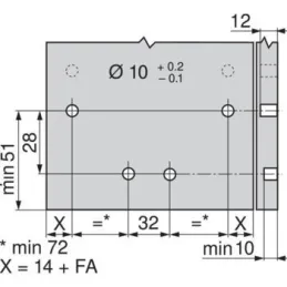 Stabilizzatore frontale per Antarobox / Grigio