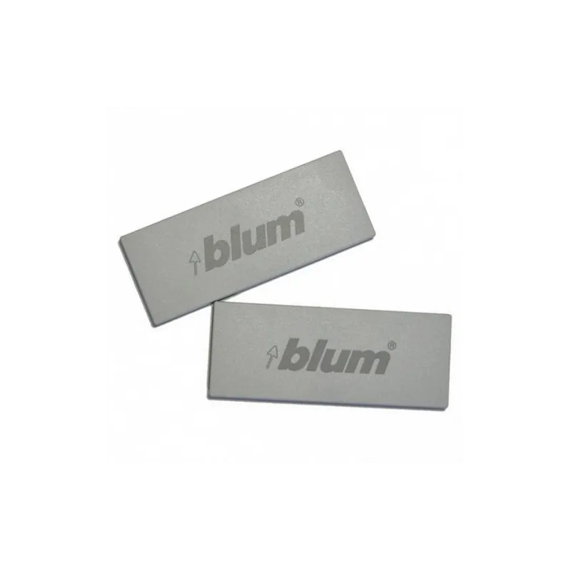 Set di coperture laterali Antarobox con logo / Grigio 2x