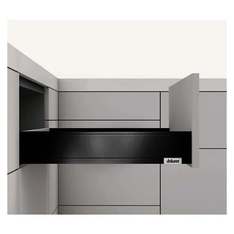 Sponda laterale LEGRABOX “M” 90,5 mm / Nera
