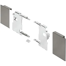 Supporto frontale LEGRABOX per cassetto interno "M" / Grigio