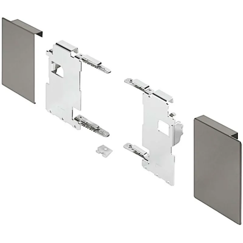 Supporto frontale LEGRABOX per cassetto interno "M" / Grigio