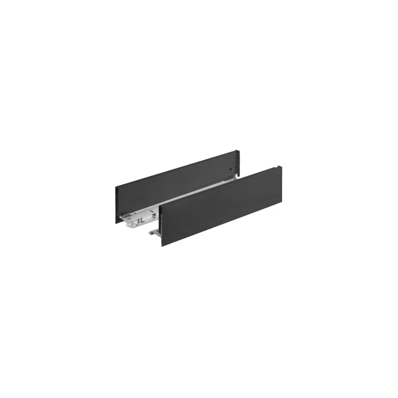 Sponda laterale LEGRABOX "K" 128,5 mm / Nera