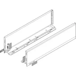Sponda laterale LEGRABOX "K" 128,5 mm / Grigio