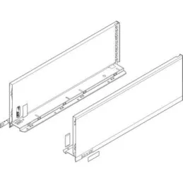 Sponda laterale LEGRABOX "C" 177 mm / Bianca