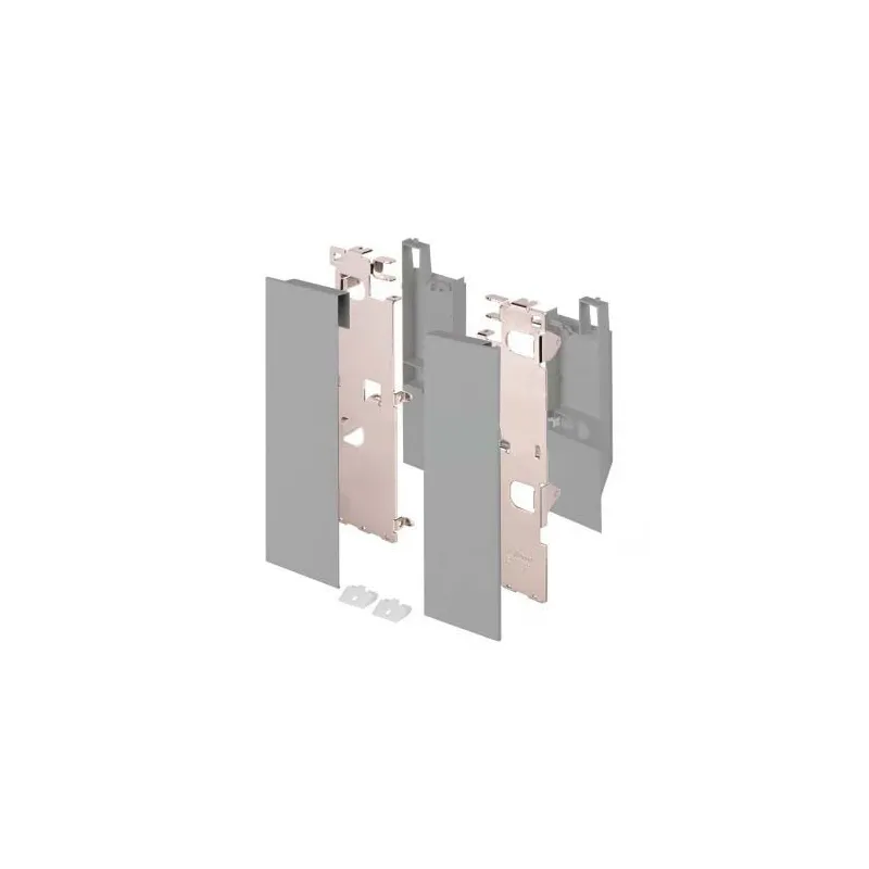 Supporto frontale LEGRABOX per cassetto interno con ringhiera “C” / Grigio