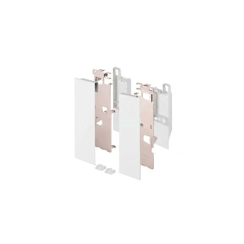 Supporto frontale LEGRABOX per cassetto interno con ringhiera “C” / Bianco