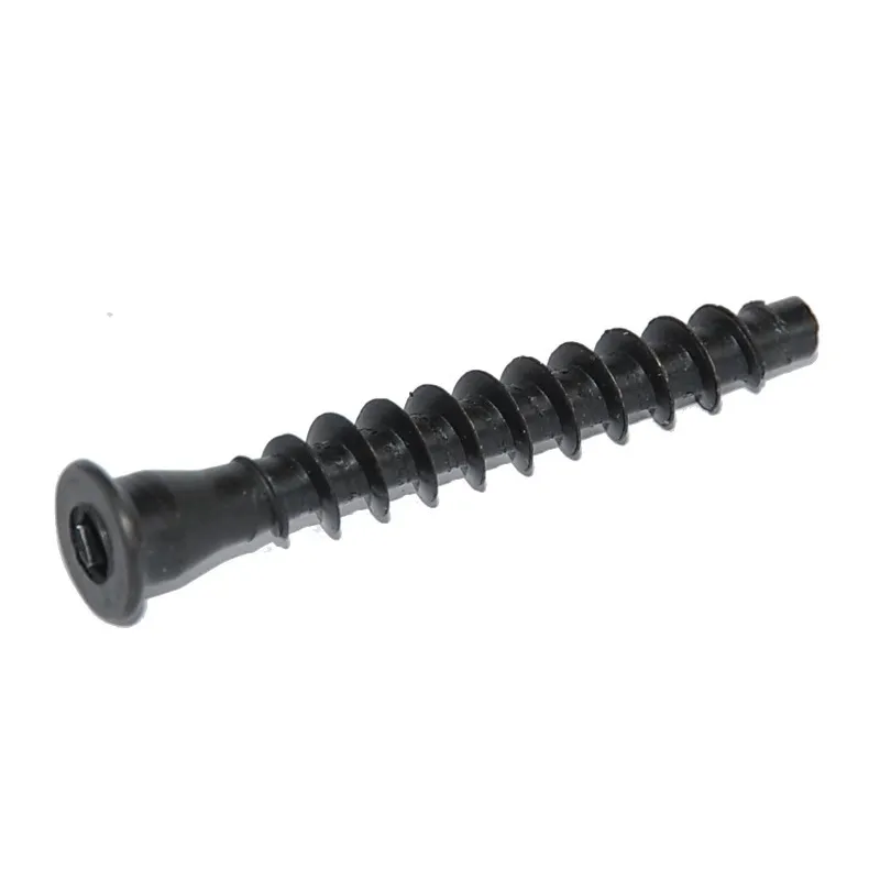 Vite di assemblaggio 7x50 nera / 100 pz.