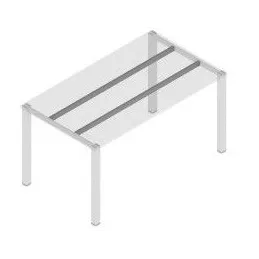 Giunto per gambe da tavolo Frame / grigio