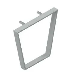 Gamba per struttura da tavolo U-LEG / grigio