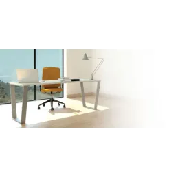 Gamba per struttura da tavolo U-LEG / grigio