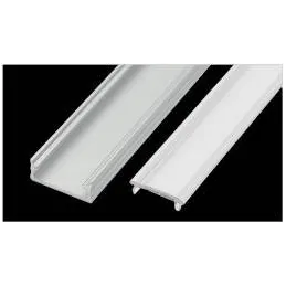 Profilo in alluminio ANIMA LL-02 per illuminazione a LED con copertura / Alluminio