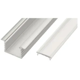 Profilo in alluminio LL-05 per illuminazione a LED con copertura