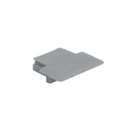 Tappo terminale per profilo LED ANIMA LL-03 - senza foro / Grigio