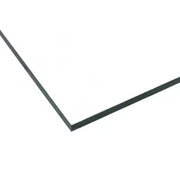 Piano di lavoro compatto FUNDERMAX Bianco / Anima nera