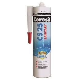 Silicone sanitario CERESIT CS25 / Trasparente