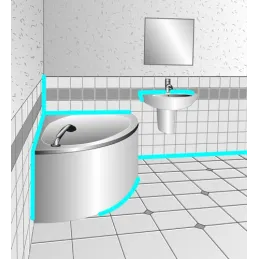 Silicone sanitario CERESIT CS25 / Bianco