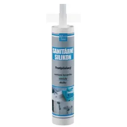 Silicone sanitario DEN BRAVEN Silver / Trasparente