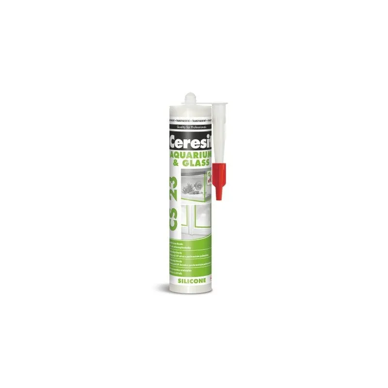 Silicone per vetro CERESIT CS23 / Trasparente