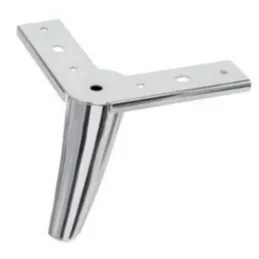 Piedino per mobili NN55 / Cromo lucido