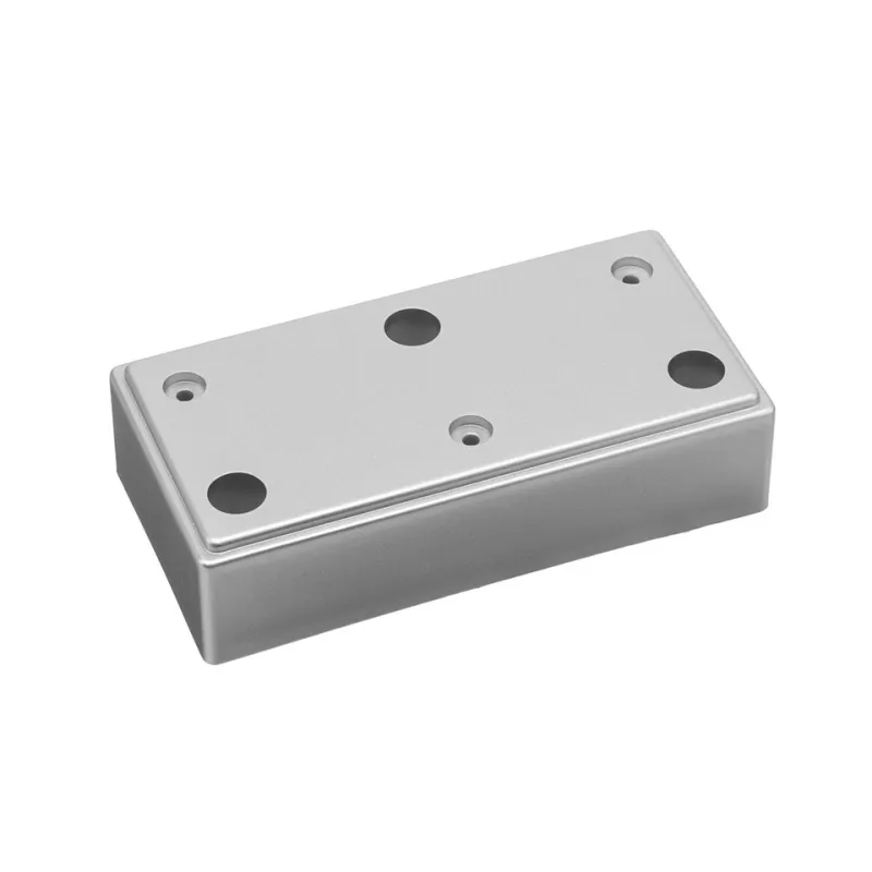 Piedino in plastica da 30 mm 120x60 / Grigio