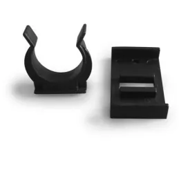 Fissaggio del piedino allo zoccolo in legno / Nero