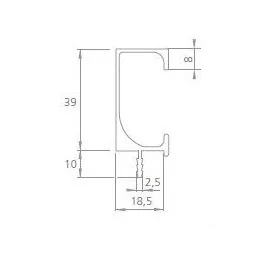 Maniglia HOMS / Acciaio inox