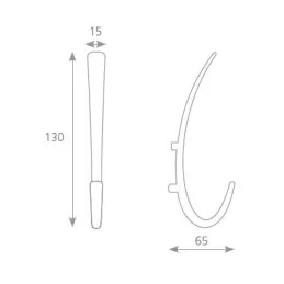 Appendiabiti BELA MAXI / Cromo