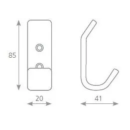 Appendiabiti ZARA / Cromato