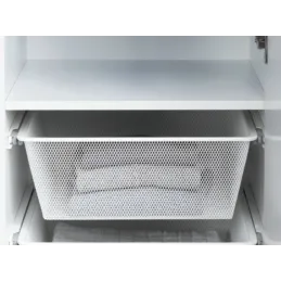 Cestello estraibile per armadio SIMPLE / Bianco