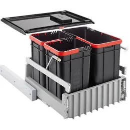 Pattumiera FRANKE Trio 300-45 2x10 + 1x22 l