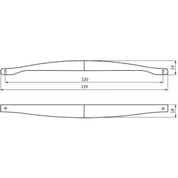 Maniglia LINEAR / Antracite opaco