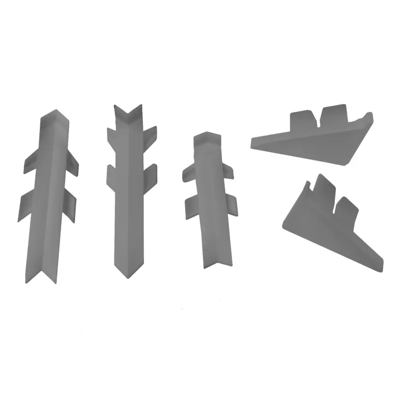 Set di terminali per profilo di tenuta PFLIEDERER / grigio metallizzato