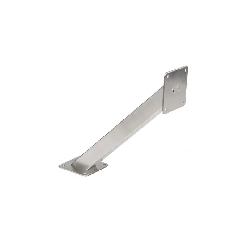 Staffa angolare quadrata 200x40 / Acciaio inox
