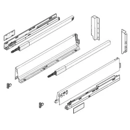 Box da cucina BLUM – Antarobox “C” 192 mm con ringhiera / Grigio