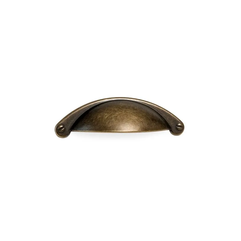 Maniglia AZALEA / Ottone anticato
