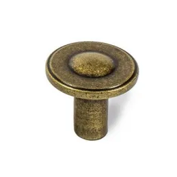 Pomello BLANCHE / Ottone antico