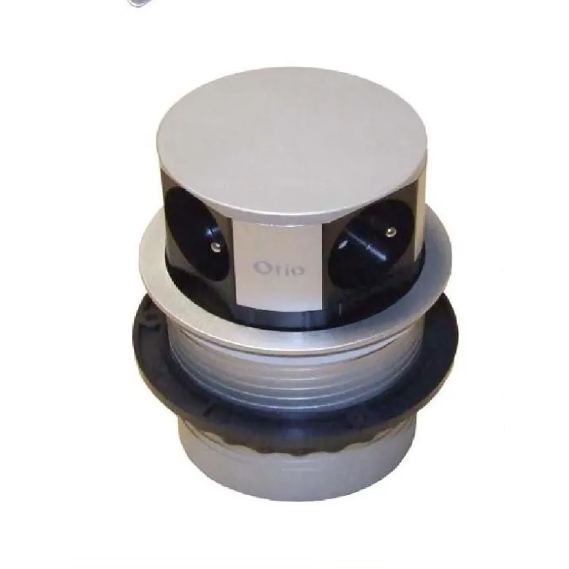 Presa elettrica estraibile OTIO LIFT / Alluminio