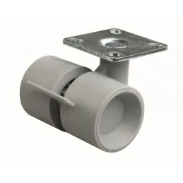 Rotella di design con freno SPEED 40 mm / Grigio