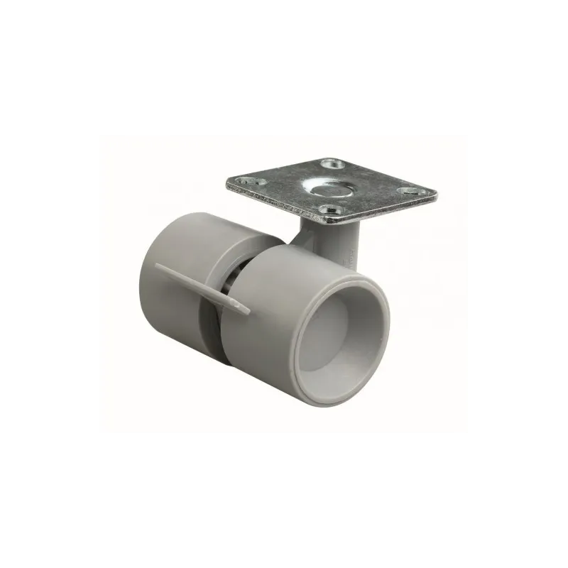Rotella di design con freno SPEED 40 mm / Grigio