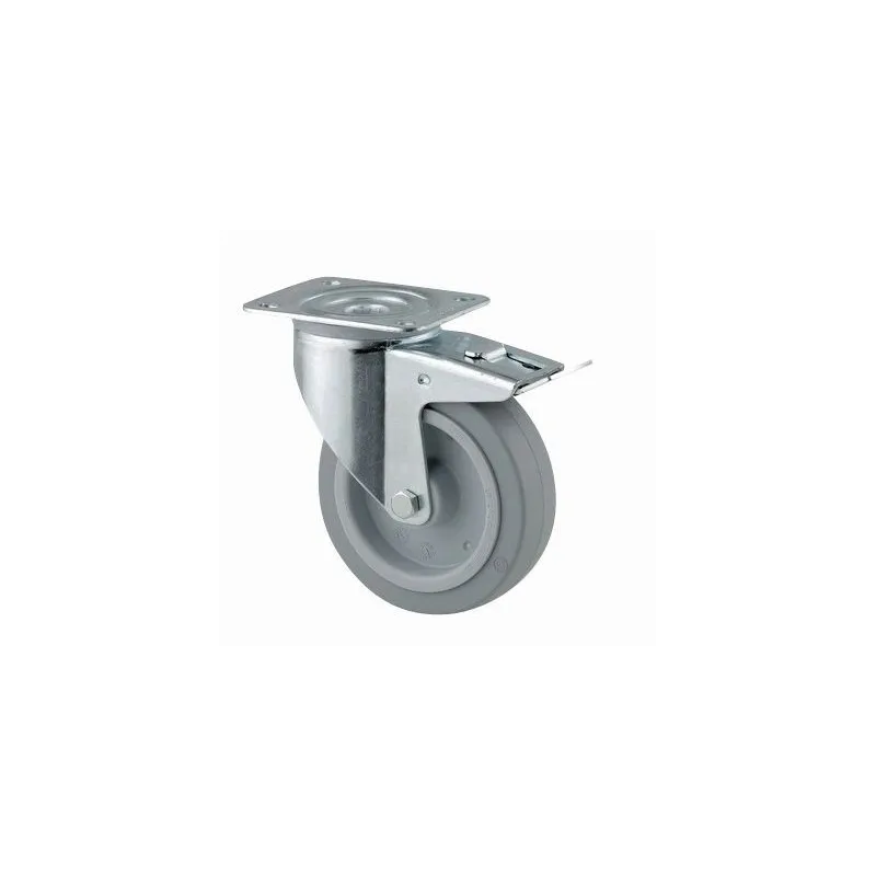 Rotella per mobili TENTE con freno 100 mm