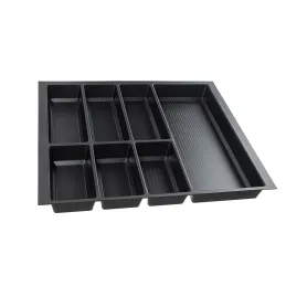 Portaposate SOFT con superficie antiscivolo / Nero