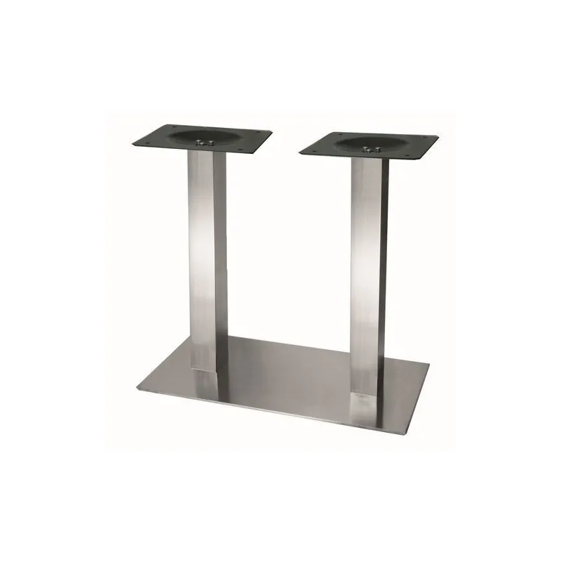 Base doppia per tavolo WENDY / Acciaio inox