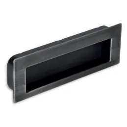 Maniglia da incasso MALI / Nero spazzolato
