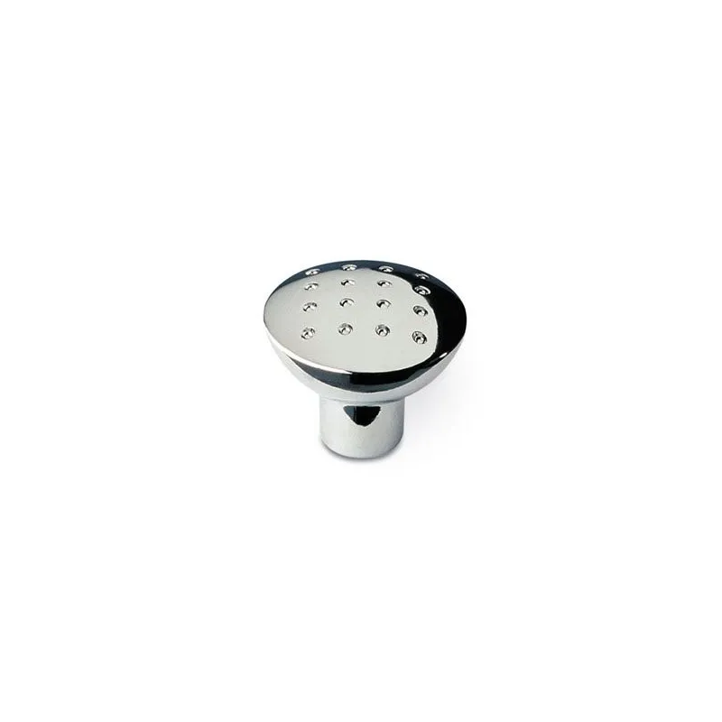 Maniglia POINT 34 a pomello / Cromo lucido