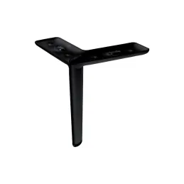 Piedino per mobili GOLEM / Nero opaco