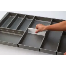 Set di divisori per portaposate MILENIUM – 3 pezzi / Antracite