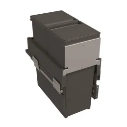 Cestino estraibile 300 mm - 1x40L / Antracite