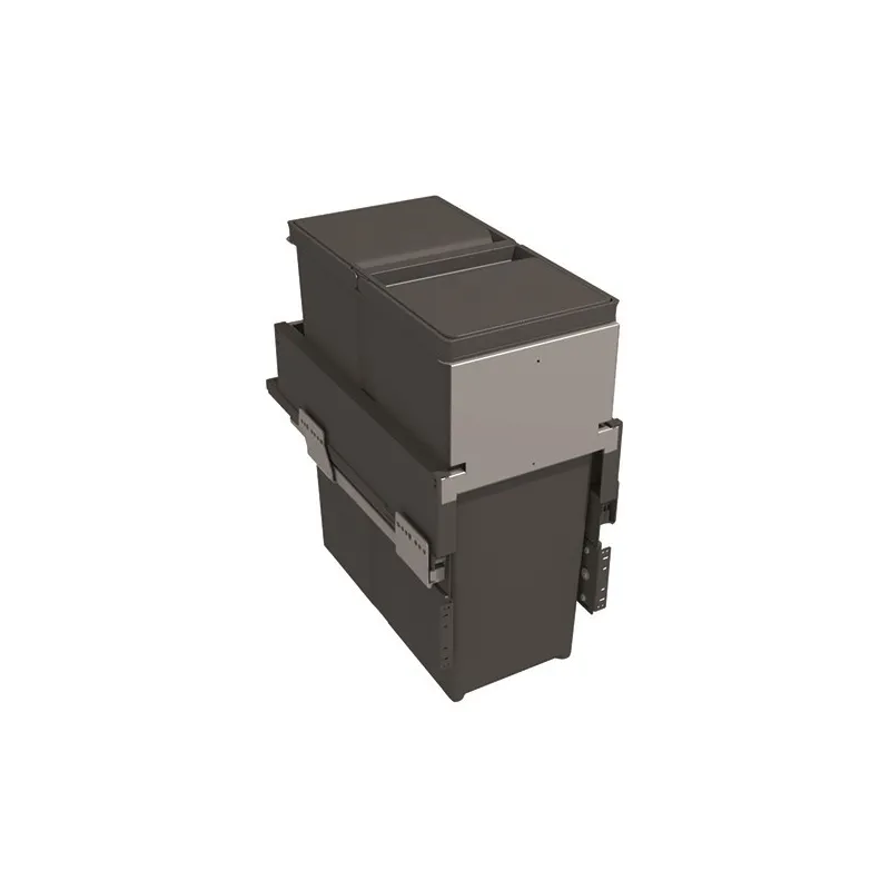 Cestino estraibile 300 mm - 1x40L / Antracite